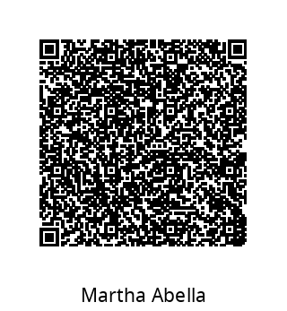 contact information in QR code
